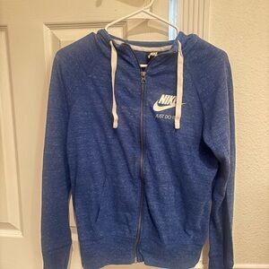 Nike Blue Zip Up